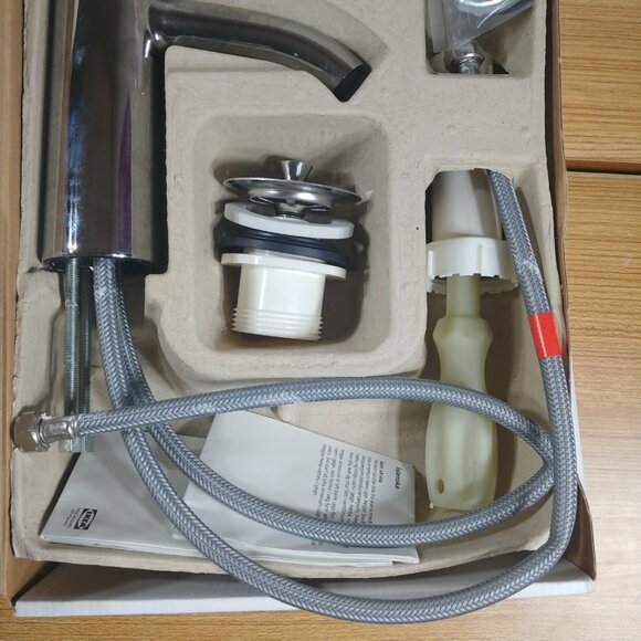 NEW‎ Dalskar 22399 IKEA Chrome Single Lever 602.813.04 Open Box - Picture 3 of 4